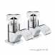 Bristan Moloko Basin Taps Chrome Plated Mlk 1/2 C