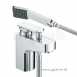 Ovali 1 Hole Bath Shower Mixer Cp