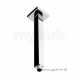 Bristan Square Ceiling Arm Chrome Plated Arm104 C