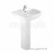 Bristan Moloko Pedestal White Sw Mlk Ped W