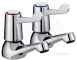 Bristan C/disc Basin Taps Plus 6 Inch Lvrs Pair Cp