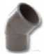 Polypipe Spigot Bend 45deg 50mm Ws66br