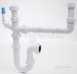 Two Bowl Undersink Kit 40mm Single Hose Connection Wsk2w