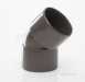 50mm X 45deg Obtuse Bend Abs Ws54-b