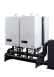 7716190057 Black Oilfit High Level Horizontal Extension Flue Kit 80/125mm