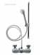 Croydex Ab210022 Bath Shower Mixer Set Wh