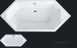 Aria Arw 1900 X 850 Bath C/w Tap Ledge Wh