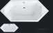 Aria Arn 1900 X 850 Bath W/o Tap Ledge Wh