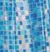 Croydex Ae543424 Pvc Curtain Blue Mosaic