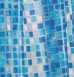 Croydex Ae543424 Pvc Curtain Blue Mosaic