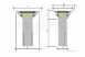 Marley Alutec 50mm Shallow Balcony Dr265