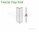 Fascia Cap End Type A Right Hand 210mm