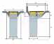 100mm Balcony Roof Outlet Spigot Dr460