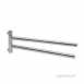 Starck Twin Towel Rail 420mm Chrome