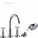 Axor Montreux 4 Hole Tiled Mount Bath Mixer