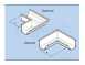 Moulded 160x100mm 90dang Ext Emg16/ea90a