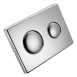 Armitage Shanks Conceala Flush Plate S/steel D/flush S4503my