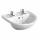 Armitage Shanks Sandringham 21 E8954 500mm Two Tap Holes Ctop Basin Nch Wht E895401