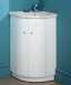 1.087 Bonito Corner Unit Base Only White