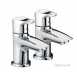 Bristan Capri Basin Taps Chrome Plated Cap 1/2 C