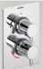Prism Conc Thermo Shower Valve Only Cp