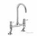 Value Lever Bridge Deck Sink Mixer Chrome Plated Val Brdsm C 6 Cd