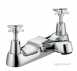 Value Cross Top Bath Filler Chrome Plated Vax Bf C