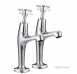 Value Cross Top High Neck Pillar Taps Cp