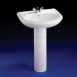 Armitage Shanks Camargue S2023 560mm One Tap Hole Basin Soft Cream-special S2023su