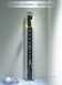 Aqualigne Shower Column Black Glass