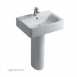 Ideal Standard Cube E794401 600mm Two Tap Holes Basin White