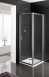 Cotswold Vantage 1000mm Pivot Door Silvr