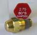 Danfoss H04327y Oil Nozzle 2.75 X 80 Deg S