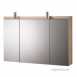 Ideal Standard Daylight K2232 Mirror Cab 1000 Oak Wh K2232sv
