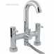 Deva Vision Deck Mnt Bath/shower Mixer And Kit Cp