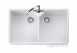 Rangemaster Double Bowl Belfast Sink Wh