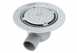 Horizontal Alum Shower Drain Ahs/wh