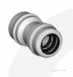 Equator Straight Connector 10mm Esc10