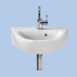 Flow Washbasin Basin 400 X 310mm Fw4841wh