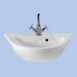 Twyford Fw4621s/r Flow One Tap Hole Basin White Fw4621wh