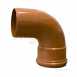 110mm 90 Degree Single Socket Pvc Swept Bend
