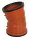 110mm 15deg Double Socket Pvc Bend