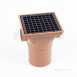 Clark Drain Square Inlet Pvc Hopper 110mm