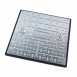 600x600 Ped Steel Lid/poly Frame S And L