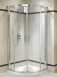 Twyford Ge06 900mm Quadrant Silver G65700cp