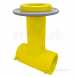 Gps 125x80 Yellow Ef Flanged Tee 301 315