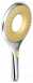 2 Hole Bath Filler Pillar Mount-antq Gold Plate
