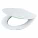 Uni Toilet Seat And Cvr Wht Ncl Ss Hngs Nmlfx E131701