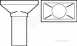 110mm Back Inlet Hopper 300mm Spg Tl Ds6