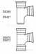 110mm X 45deg Single Equal Junct Ds278